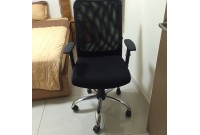 THANH LÝ GHẾ XOAY LƯNG LƯỚI CHÂN INOX